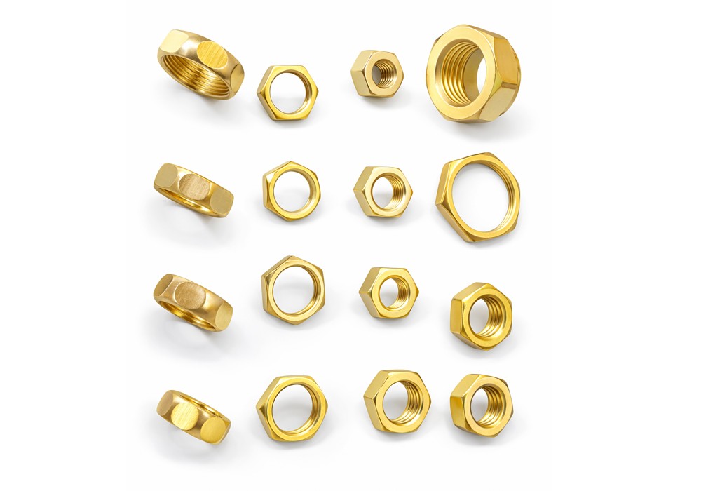 Brass Hax Nut